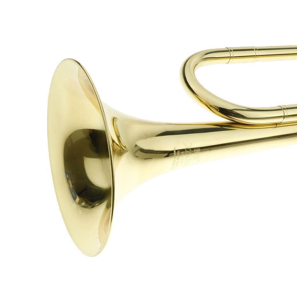 بوق نحاسي ذهبي للأطفال، آلة مو - مراجعة Musical Instrument Bugle وسعره